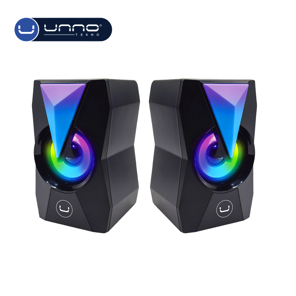 Bocina UNNO TEKNO ICON 10W Luz RGB Negro  (SP9013BK)