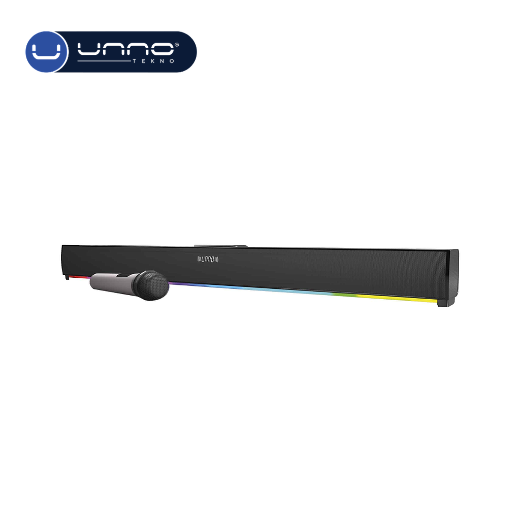 Barra de Sonido UNNO TEKNO Harmony Colors 50W Bluetooth Negro (SP9301BK)