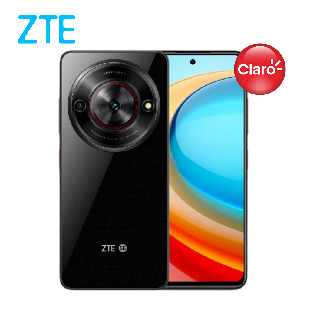 Celular ZTE Blade A75 128GB/4 Claro Un Sim Negro