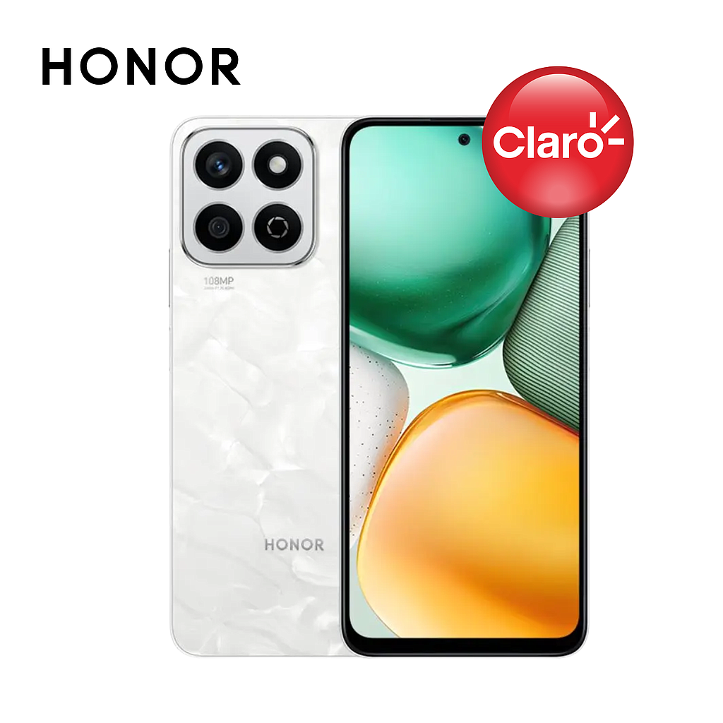Celular Honor X7c 256GB/8 Un Sim Claro Blanco