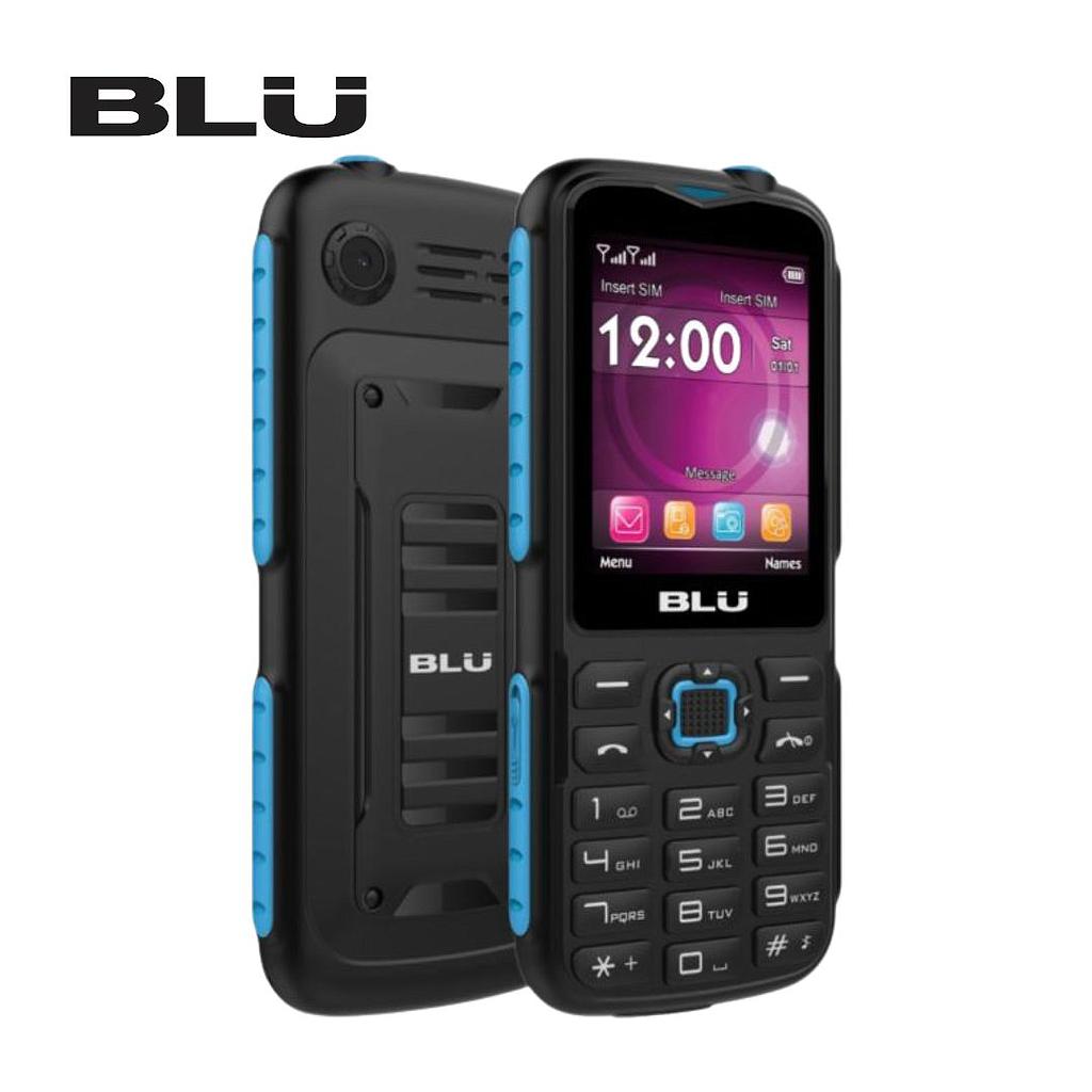 Celular BLU Tank II Liberado Dual Sim Negro/Azul
