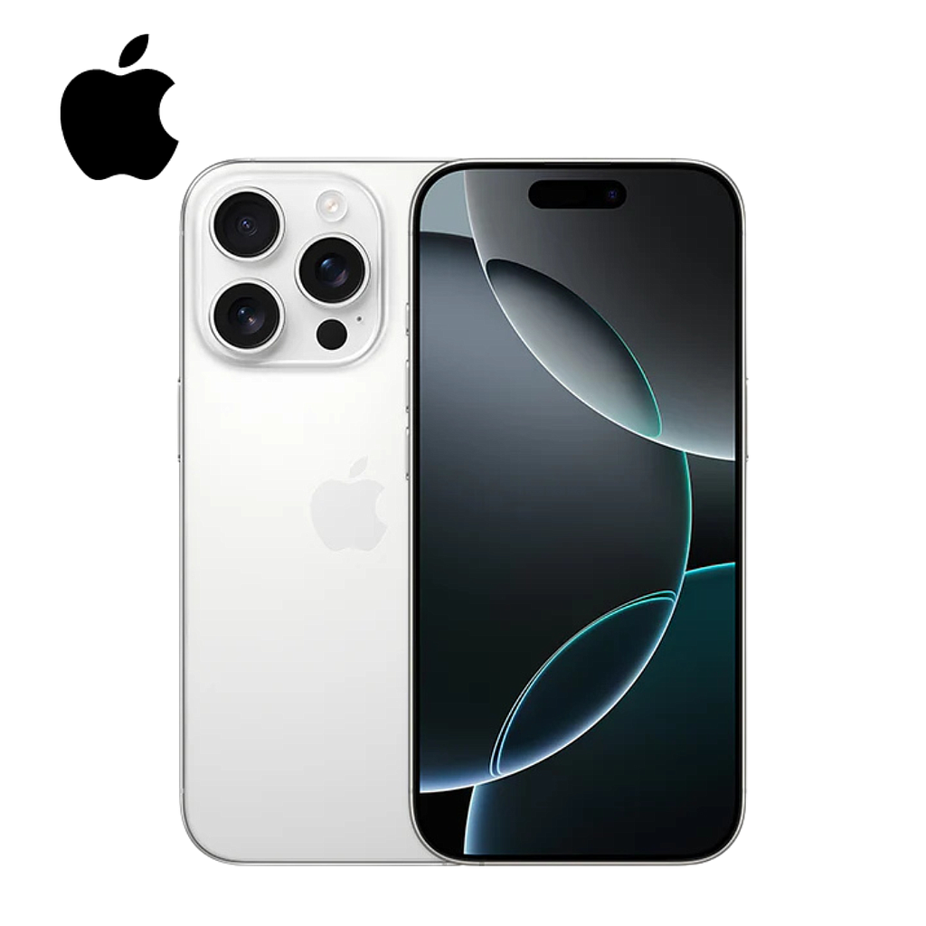 Celular iPhone 16 Pro 128GB Certificado Clase A Liberado E-SIM Blanco