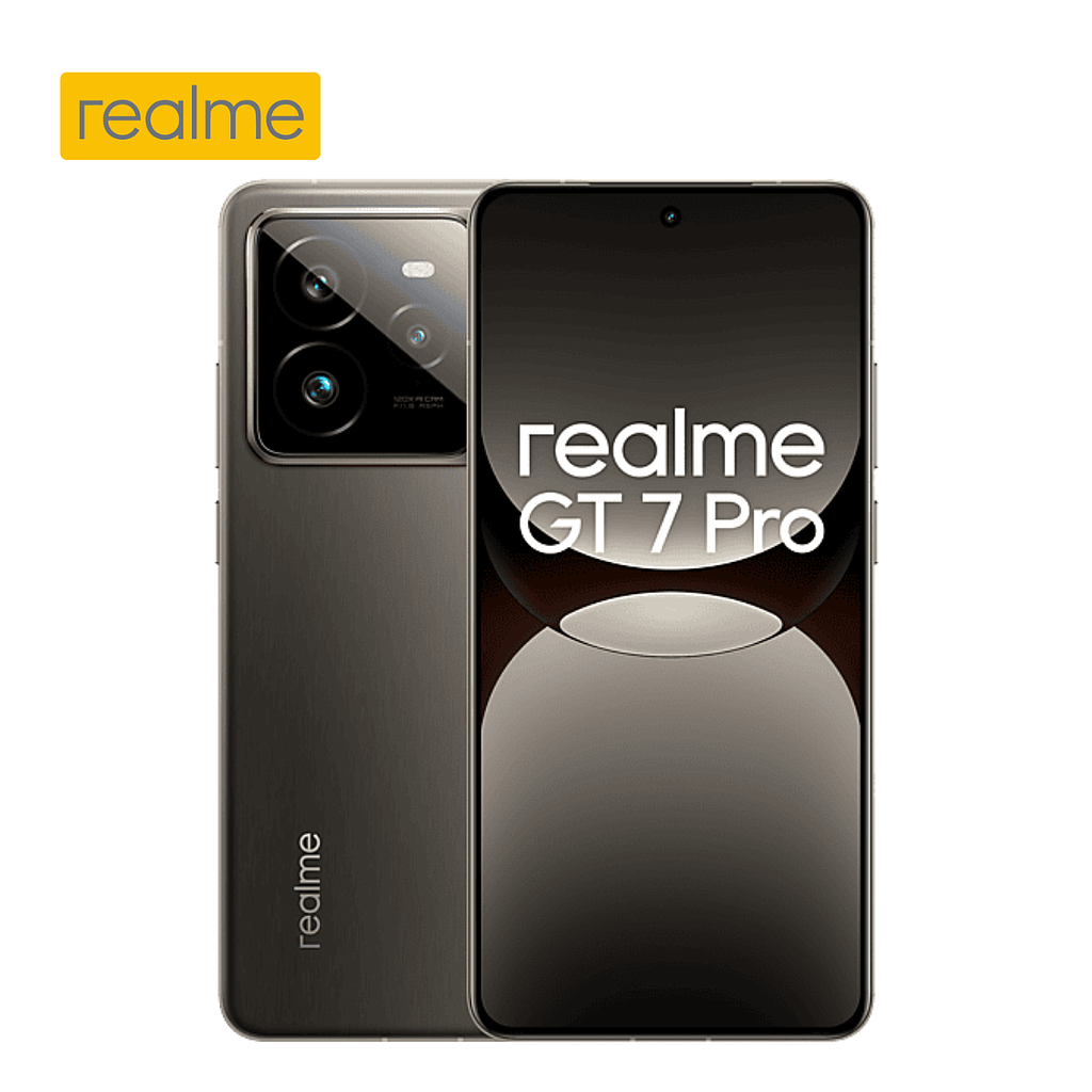 Celular Realme GT7 Pro 512GB/12 Liberado Dual Sim Gris
