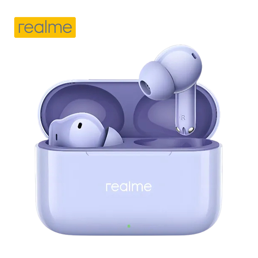 Audifono Realme Buds T200 Morado