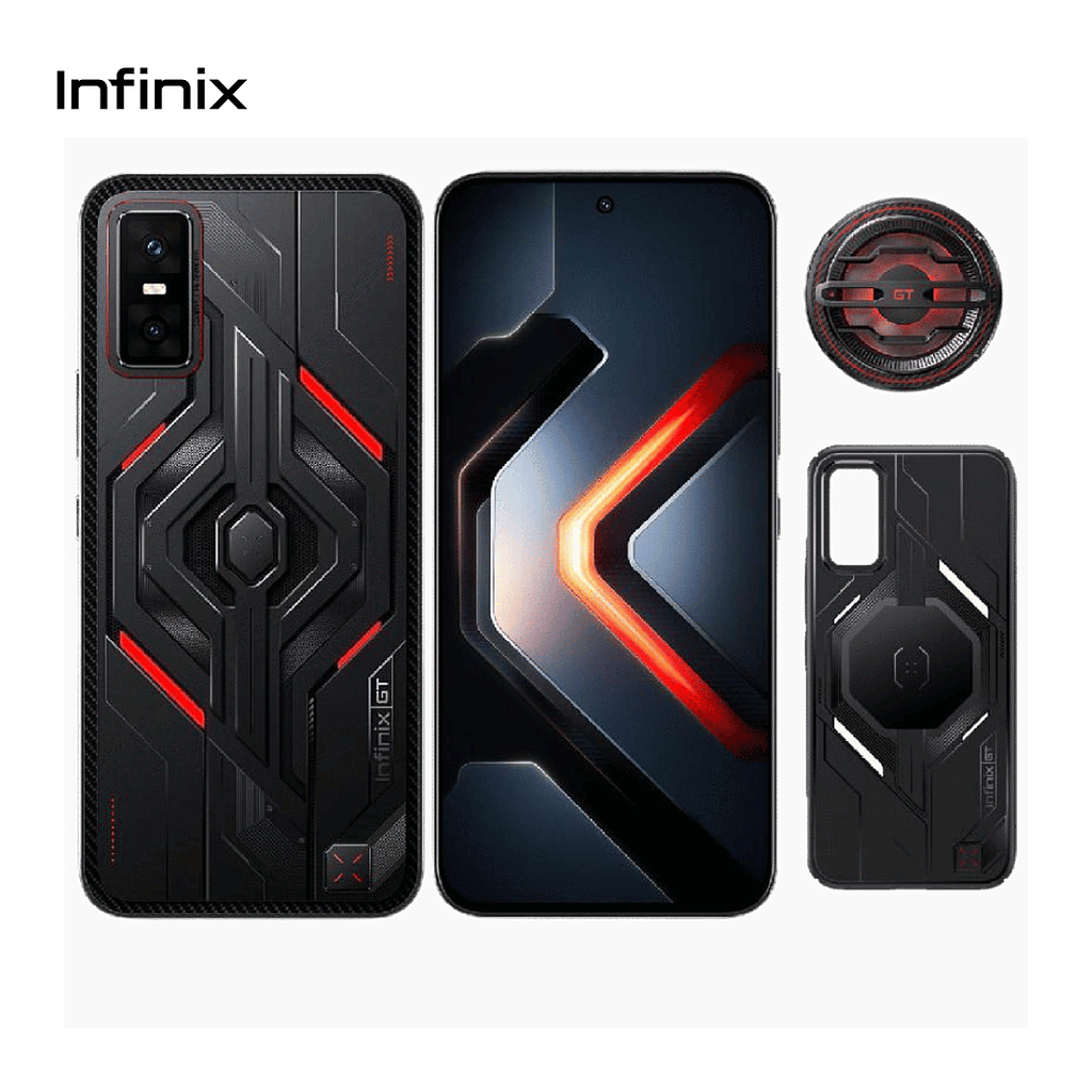 Celular Infinix GT 30 Pro Incluye Kit Gaming 512GB/12 Liberado Dual Sim Negro