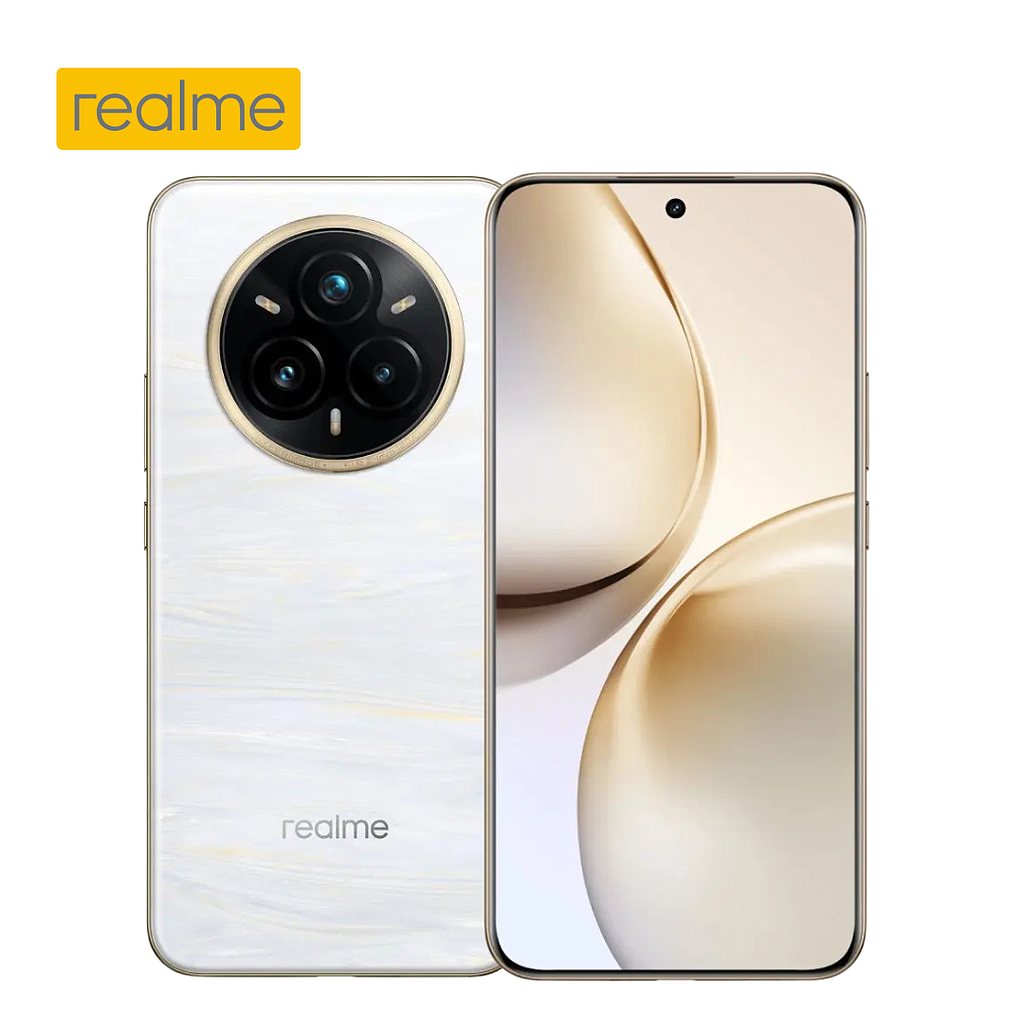 Celular Realme 14 Pro+ 256GB/8 Liberado Dual Sim Blanco + Cargador completo 120w