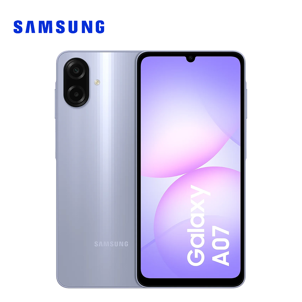 Celular Samsung Galaxy A07 4G 64GB/4 Liberado Dual Sim Violeta