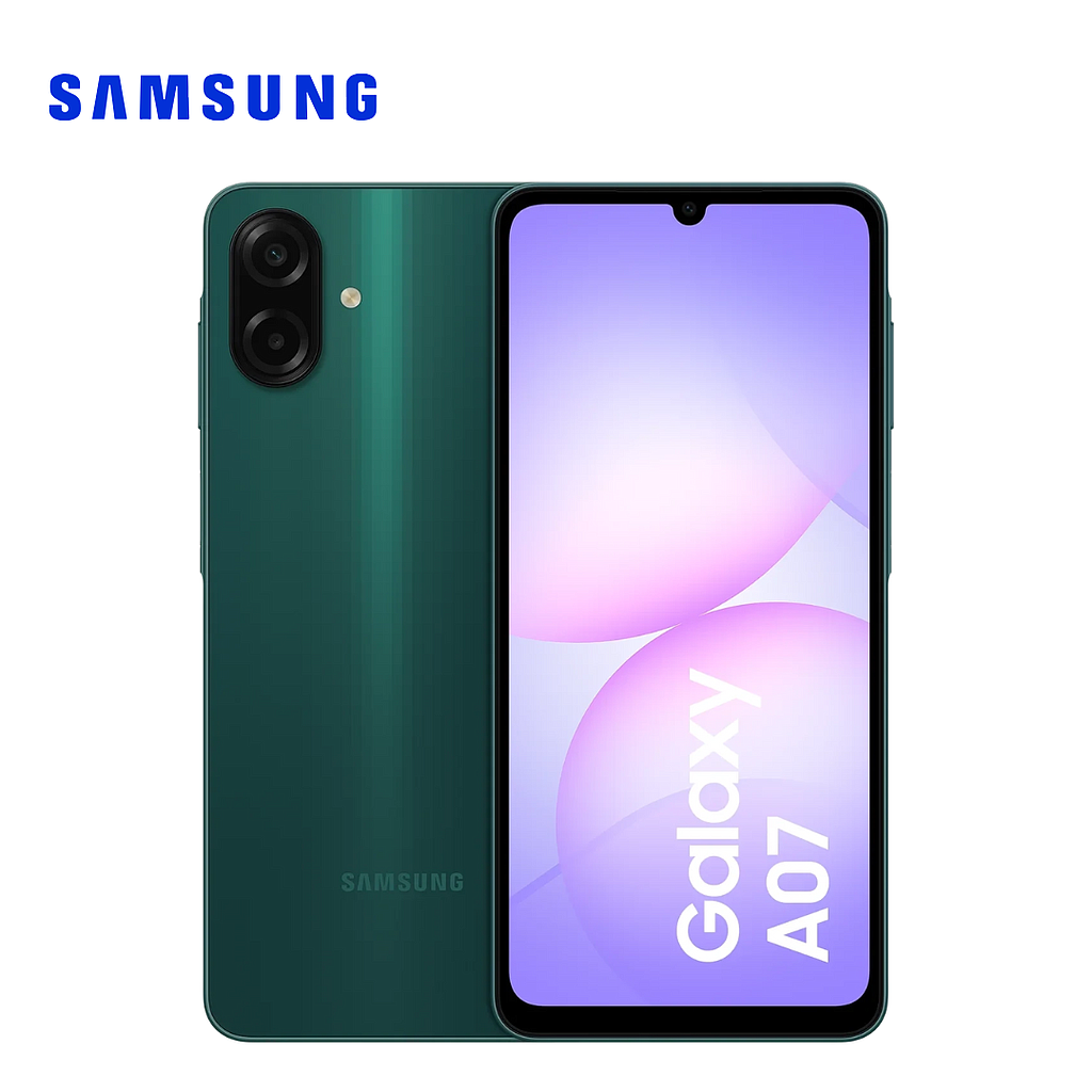 Celular Samsung Galaxy A07 4G 64GB/4 Liberado Dual Sim Verde