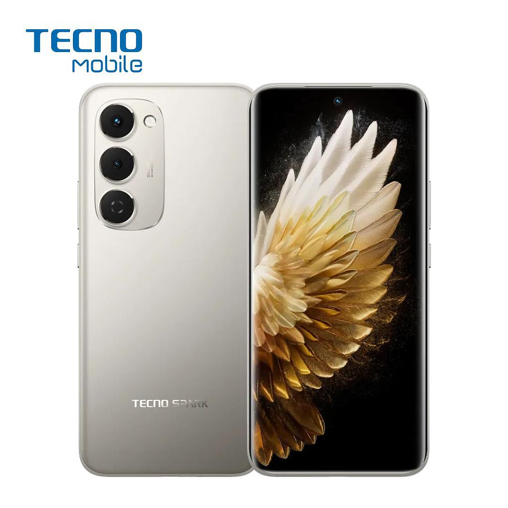 Celular Tecno Spark 40 Pro+ 256GB/8 Liberado Dual Sim Gris