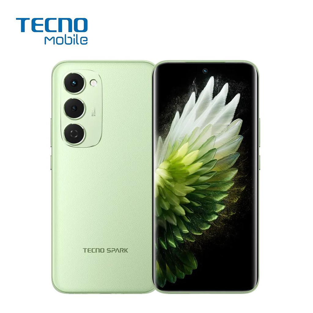 Celular Tecno Spark 40 Pro+ 256GB/8 Liberado Dual Sim Verde