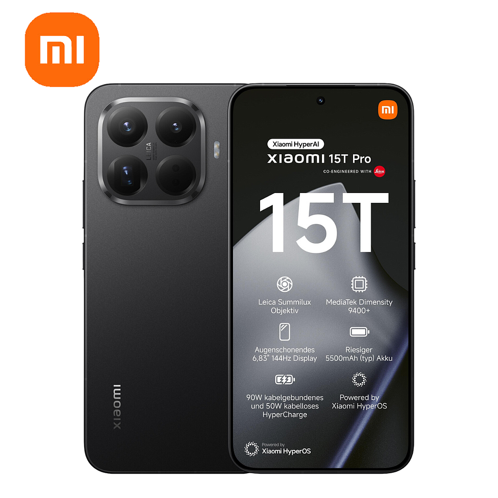 Celular Xiaomi 15T Pro 512GB/12 Liberado Dual SIM Negro