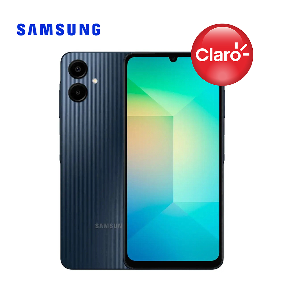 Celular Samsung Galaxy A06 4G 128GB/4 Claro Negro