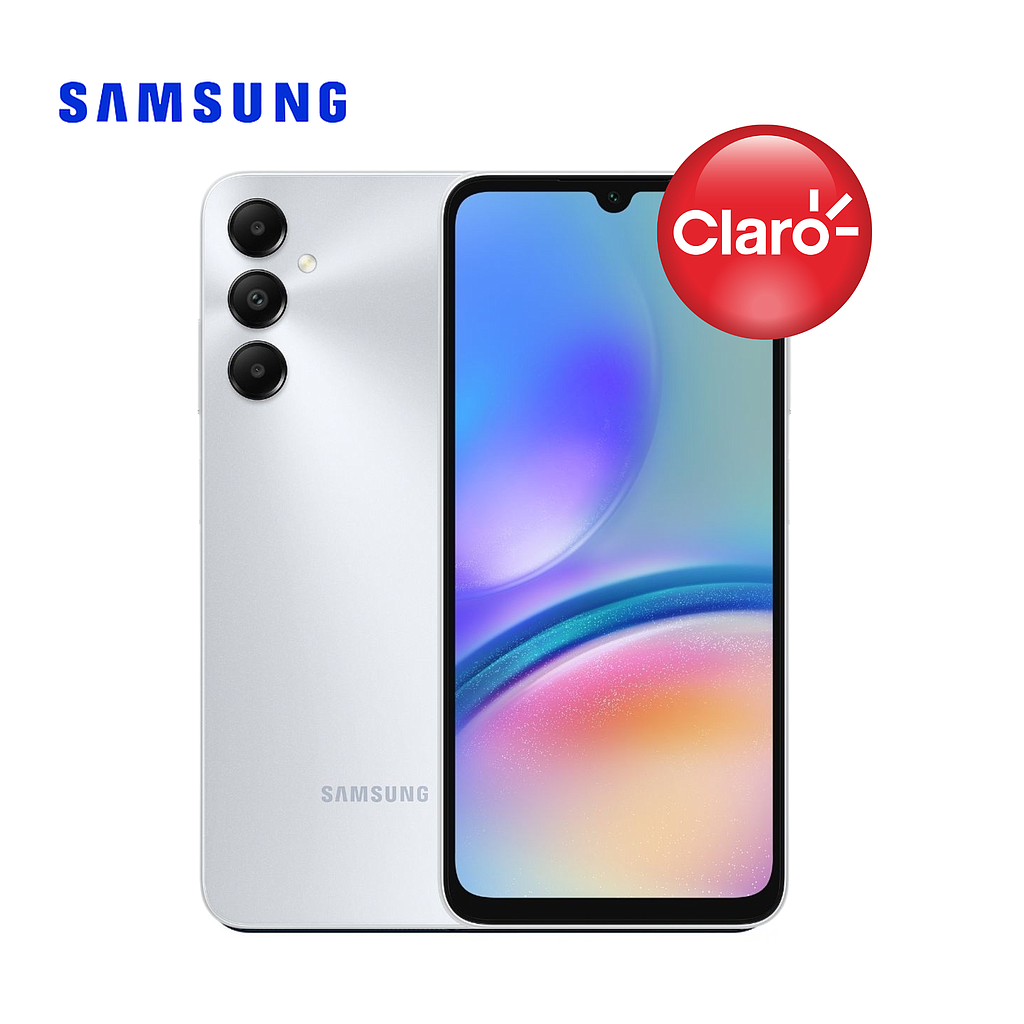 Celular Samsung Galaxy A05s 4G 128GB/4 Claro Plateado