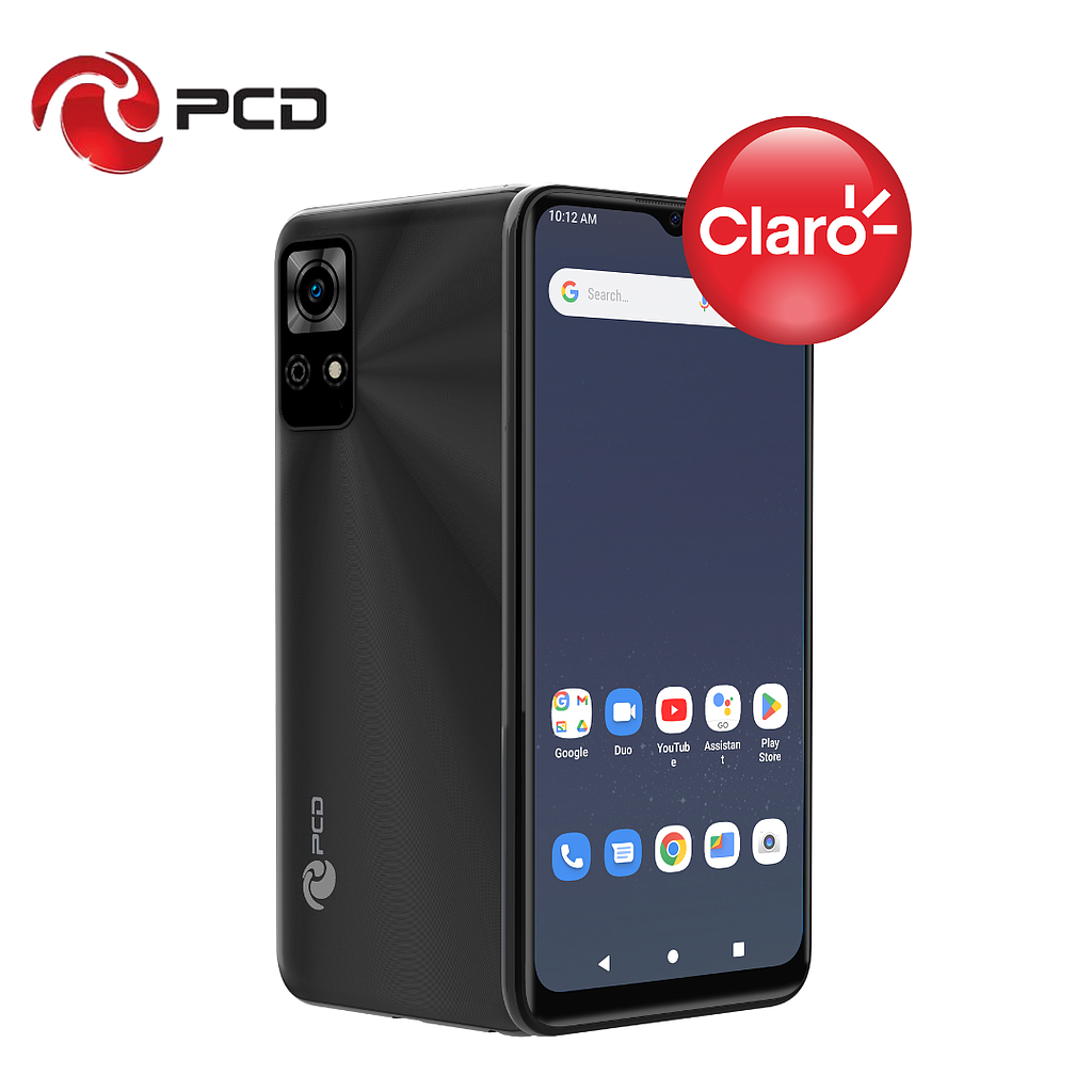Celular PCD P65 4G Claro un Sim Negro