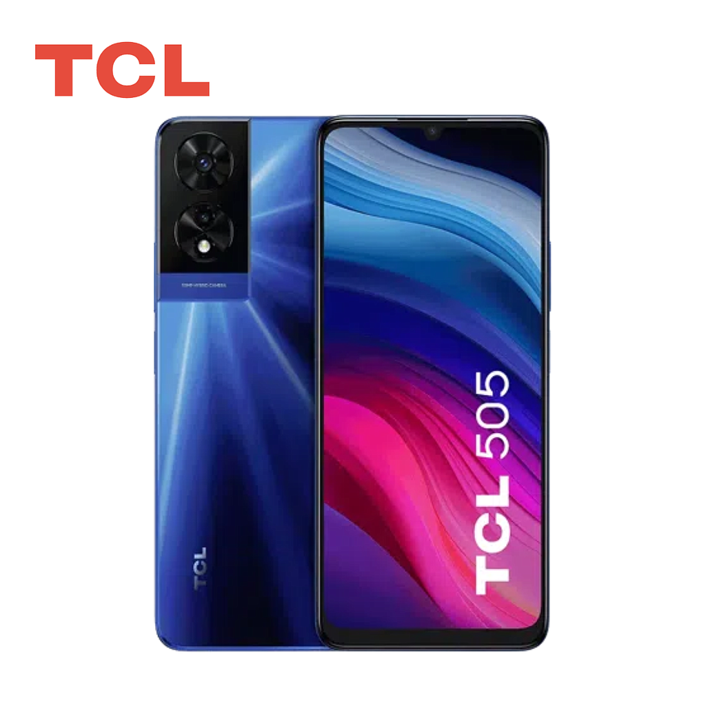 Celular TCL 505 4G LTE 128GB/8 Claro Un Sim Azul