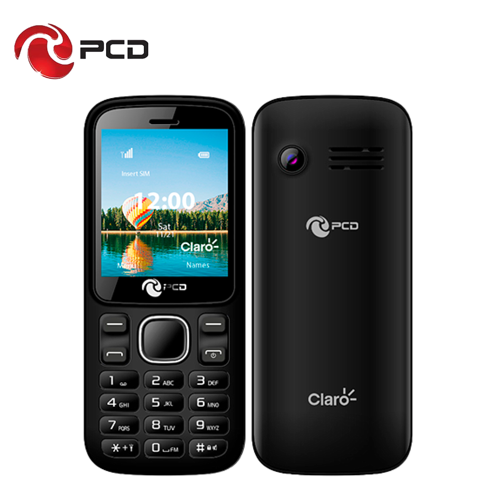 Celular PCD PG03 Claro un Sim Negro