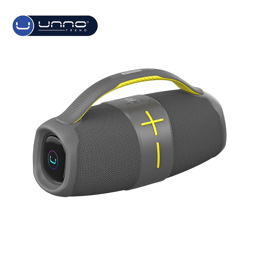 Bocina UNNO TEKNO Dash Waterproof TWS Gris (SP9216GY)