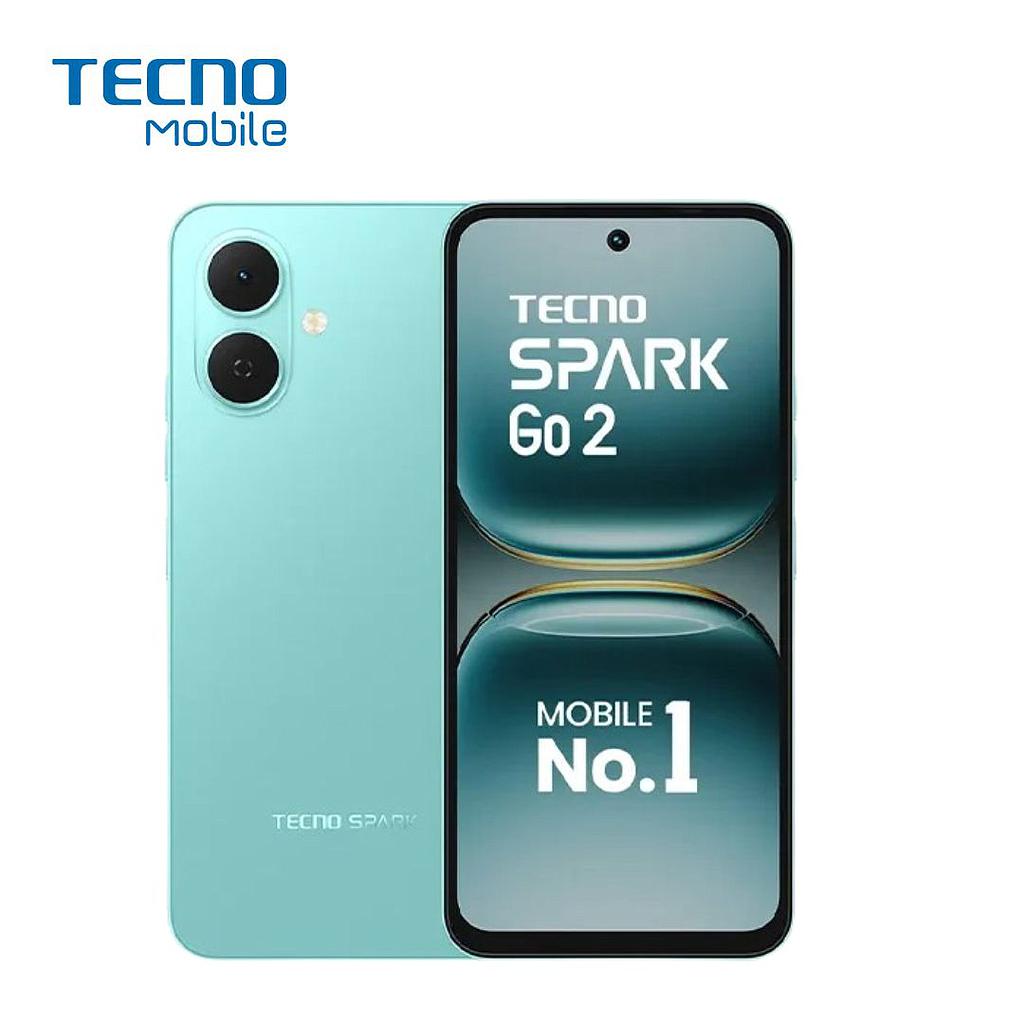 Celular Tecno Spark Go 2 4G 64GB/3 Liberado Dual Sim Verde
