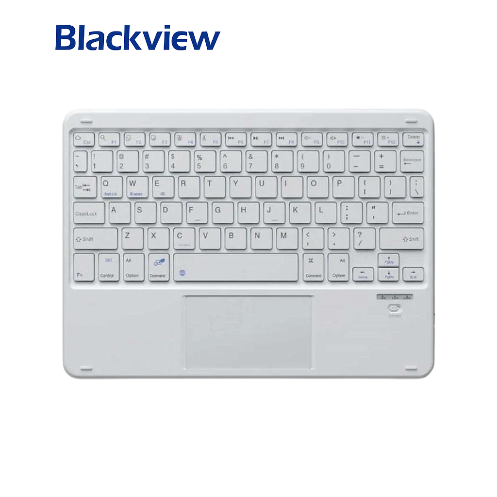 Teclado Blackview Bluetooth K2 Universal Android/IOS (English) Blanco