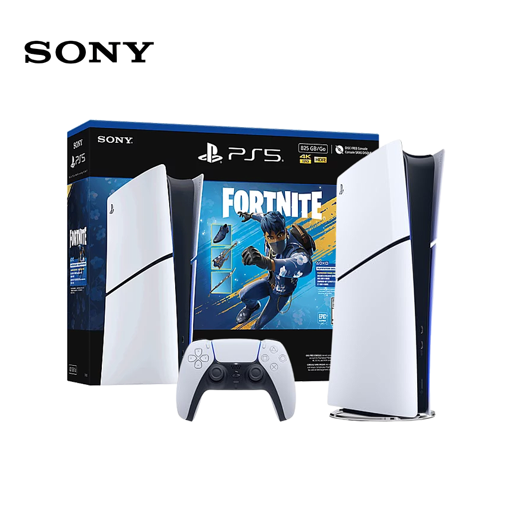 Consola Sony PlayStation 5 Slim Digital Edicion Fornite 4K 825GB Blanco