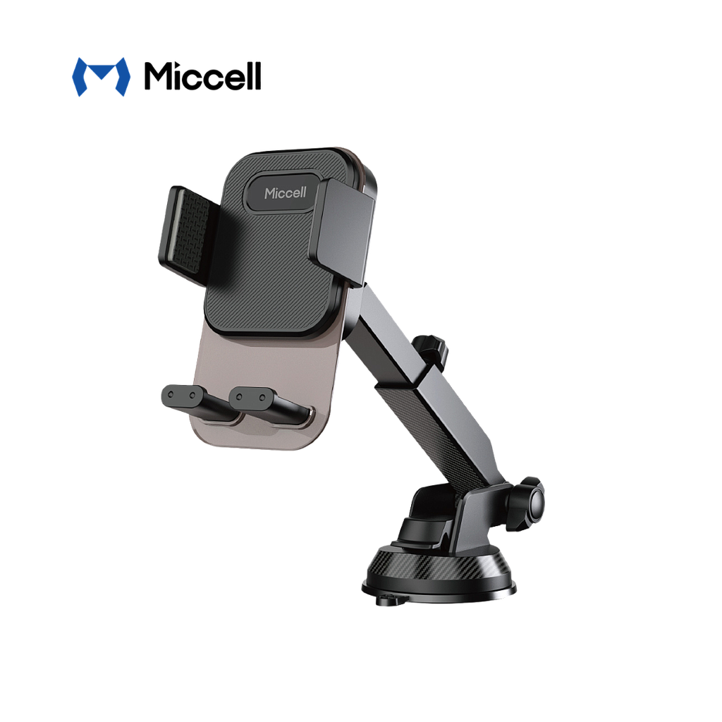 Soporte Miccell para telefono con ventosa Negro (VQ-CH29)