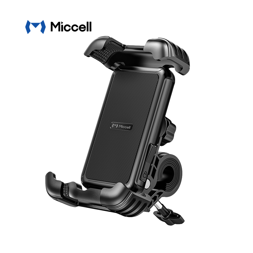 Soporte Miccell para telefono moto y bicicleta Negro (VQ-CH26)