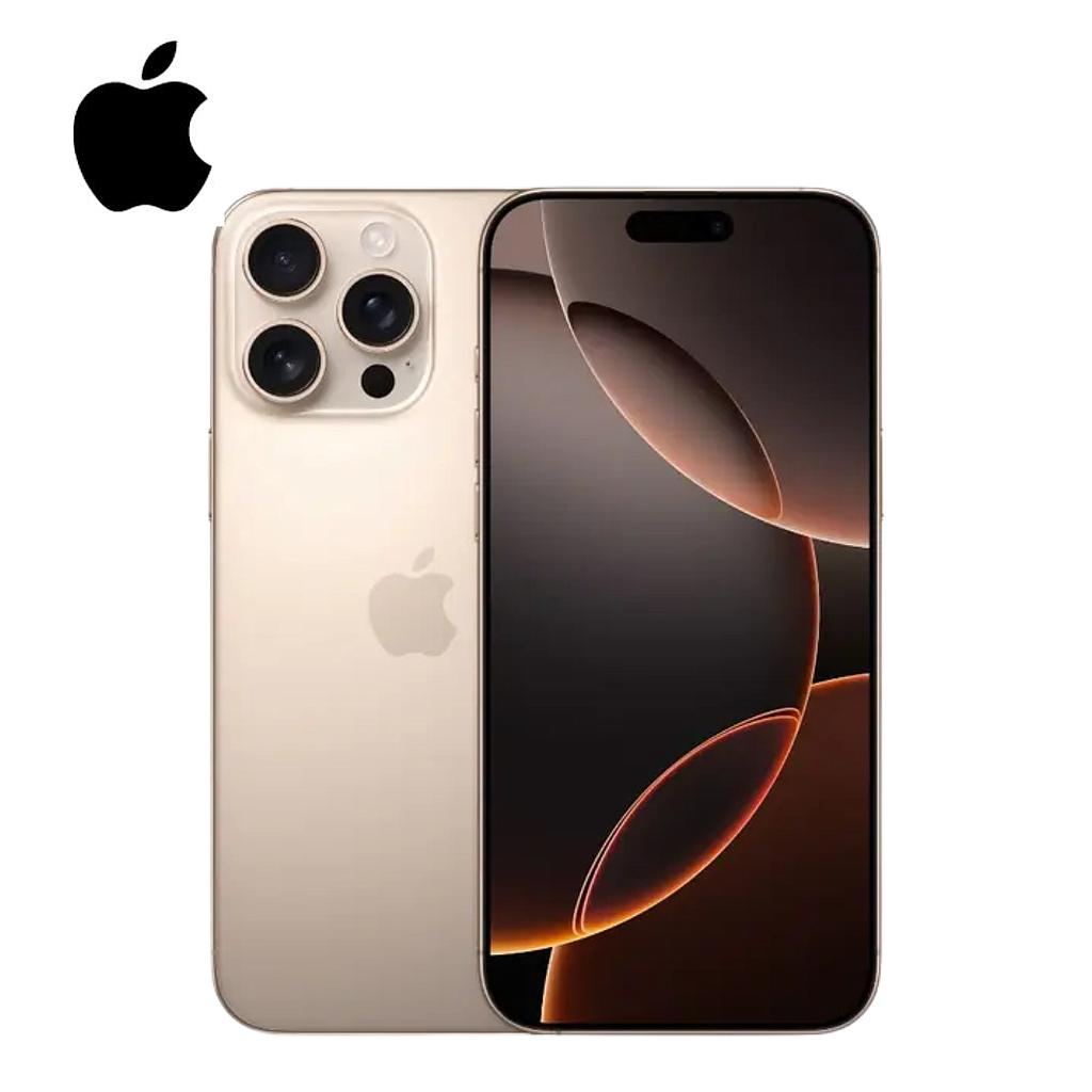 Celular iPhone 16 Pro 256GB Certificado Clase B Liberado E-SIM desierto