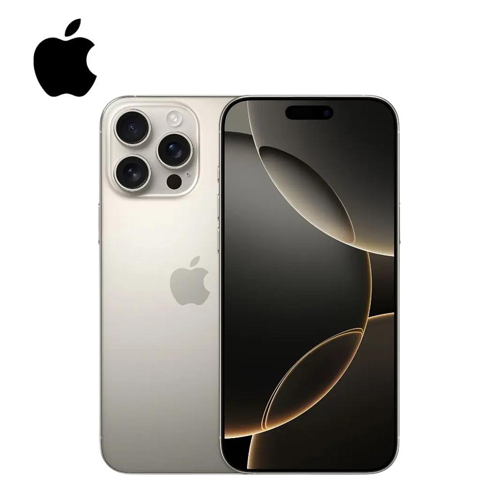Celular iPhone 16 Pro Max 256GB Certificado Clase B Liberado E-SIM Natural Titanio