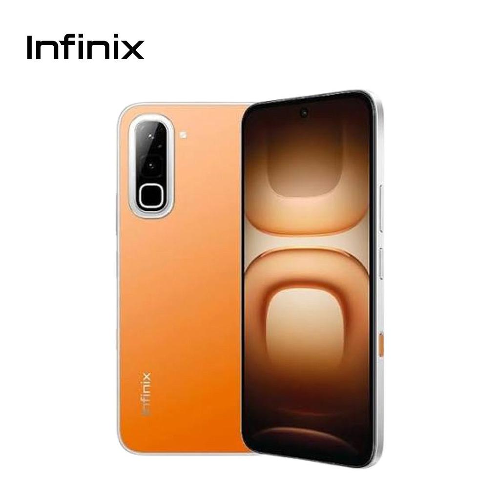 Celular Infinix Hot 70 256GB/4 Liberado Dual Sim Naranja