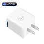 Cargador UNNO TEKNO Dual USB 2.1A 5V Blanco (PW5052WT)