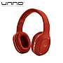 Audifono UNNO TEKNO Ovala Inalambrico con reduccion de ruidos Rojo 1