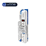 Regleta de 6 tomas UNNO TEKNO Blanco (PW5081WT)