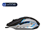 Mouse UNNO TEKNO BRAVE Optical Gaming con DPI ajustable (MS6610BK)
