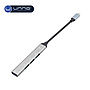 Hub UNNO TEKNO de 4 puertos USB-C  (HB1013SV)