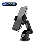 Soporte para telefono con brazo extendible y cargador inalambrico UNNO TEKNO Negro (CH3009BK)