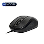 Mouse UNNO TEKNO Trek Alambrico Negro (MS6513BK)