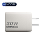 Cargador UNNO TEKNO PowerPro PD 30w Dual USB-C Blanco (PW5064WT)