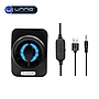 Bocina UNNO TEKNO Techno Parlante de escritorio 6W con Luces RGB Negro (SP9025BK)