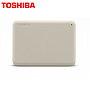 Disco Duro Toshiba Canvio Advance Portable 4 TB Blanco