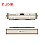 Celular Nubia Flip 256GB/8 Liberado Dual Sim Dorado