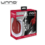 Audifono UNNO TEKNO Ovala Inalambrico con Reduccion de Ruidos Rojo (HS7408RD)