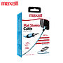 Cable Maxell AUD-500 Plano Cable Stereo 3.5 mm Azul