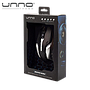 Mouse UNNO TEKNO BRAVE Optical Gaming con DPI ajustable (MS6610BK)