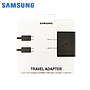 Cargador Samsung Adaptador de viaje USB C a USB C 45W 5A Negro (TA845)