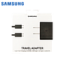 Kit Cargador Samsung  USB-C a USB-C 45W 5A Negro (TA845)