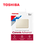 Disco Duro Toshiba Canvio Advance Portable 1TB Blanco