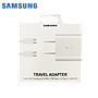 Kit Cargador Samsung  USB-C a USB-C 45W 5A Blanco (TA845)