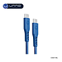 Cable UNNO TEKNO USB-C a USB-C 1.5m Azul (CB4073BL)