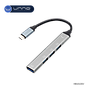 Hub UNNO TEKNO de 4 puertos USB-C  (HB1013SV)