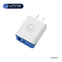 Cargador UNNO TEKNO PD20W Dual USB-A y USB-C Blanco (PW5056WT)